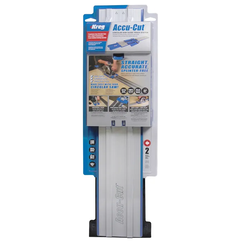 Accu-Cut Circular Saw Track, Aluminum, 48-In.