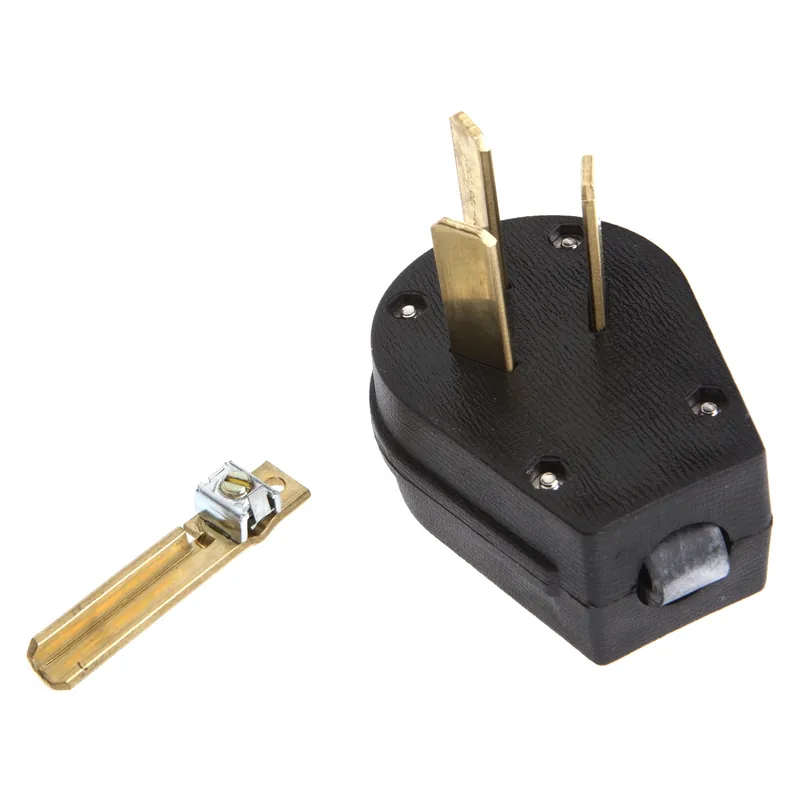Industrial Vinyl Crowfoot Plug 6-30p/6-50p, 50 Amp, 250 Volt