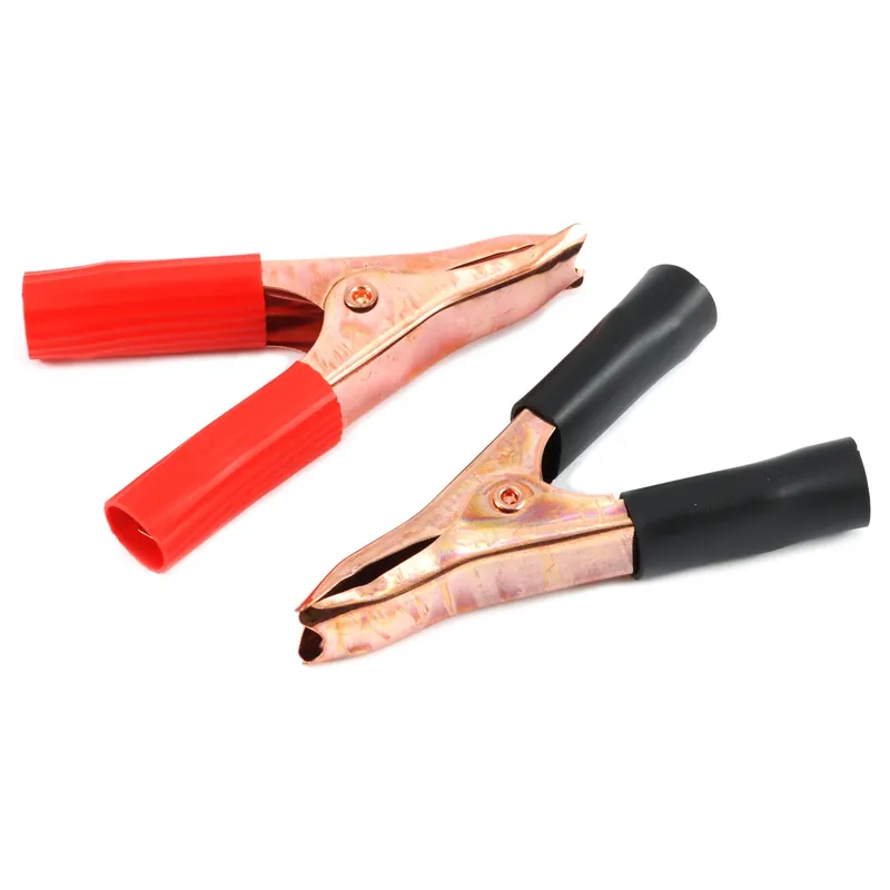 54727 Battery Tune Up Clip, 50 Amp, Copper Plated With Insulators