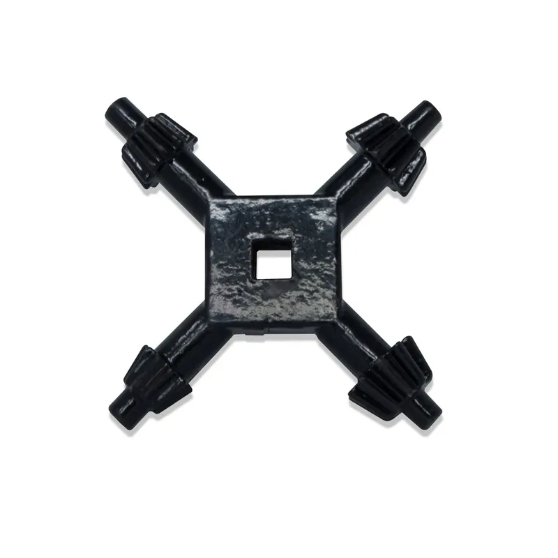 3/8 In. & 1/2 In. 4-sided Chuck Key With Multiple Pilots
