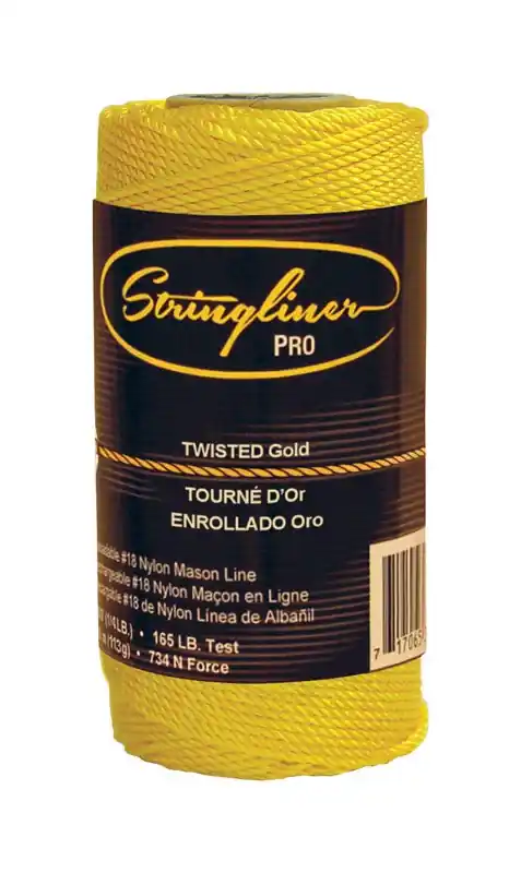 0.25 Oz Mason Line Refill 270 Ft. Twisted Nylon Gold