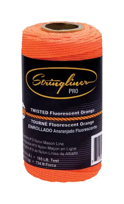 Construction Line, Fluorescent Orange, 1/4-Lb., 270-Ft.