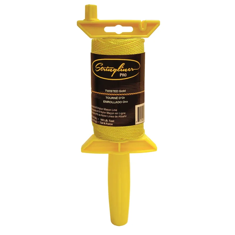 270 Ft. Gold Twisted Nylon Mason Line Reel - Model 25100