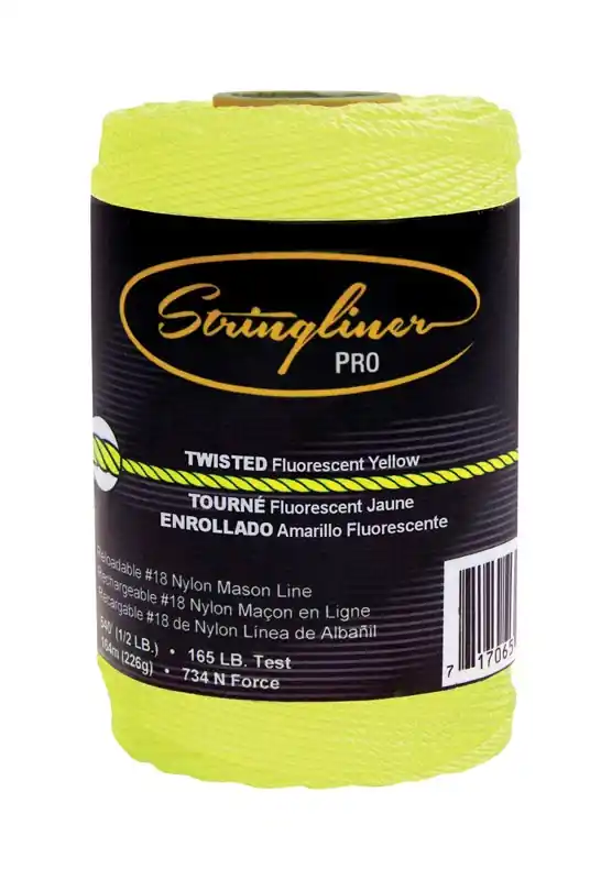 0.5 Oz Mason‘s Line And Reel 540 Ft. Yellow Twisted Nylon