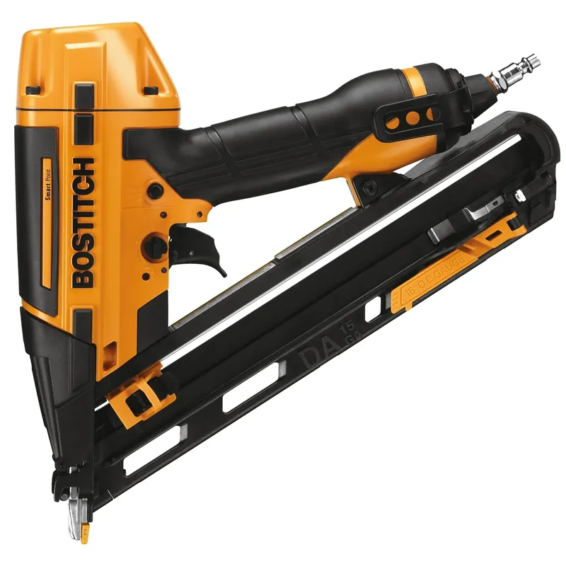 15-gauge 2-1/2 In. Angled Finish Nailer Kit With Smart Point Technology