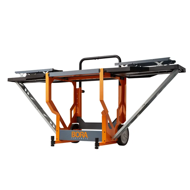 Portamate Pm-8000 31 In. L X 29 In. W X 34 In. H Rolling Miter Saw Station