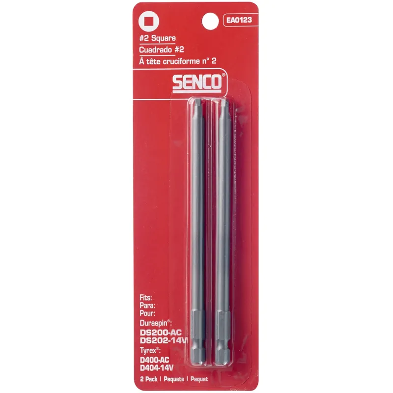 Senco Duraspin Square 2 X 5 In. L Replacement Bit Steel 2 Pk