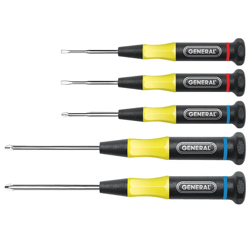 Screwdrivers, Ergonomic Handles, 5-Pc. Set