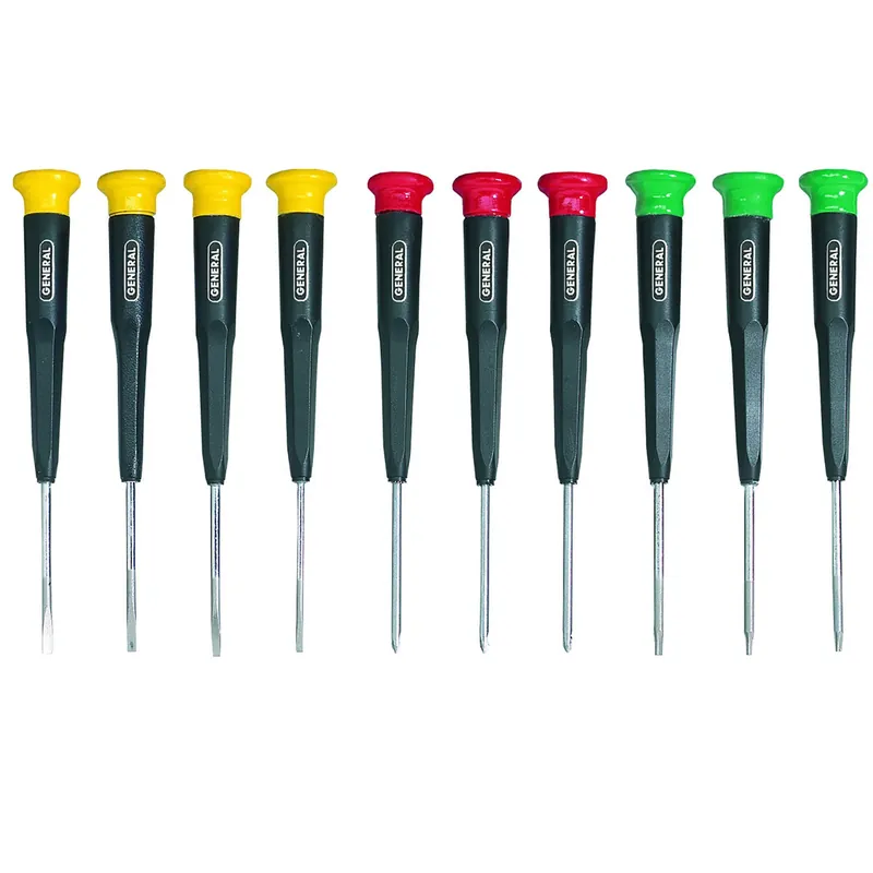 Precision Screwdrivers, 10-Pc. Set