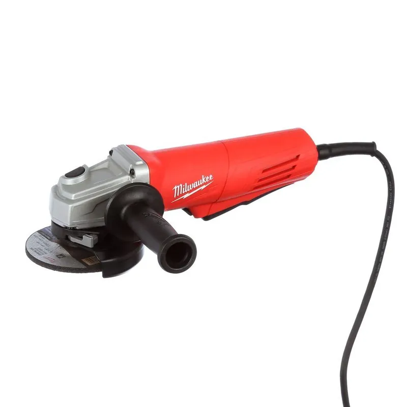 11 Amp 4-1/2 In. Corded Angle Grinder With Paddle Switch And Lock-on