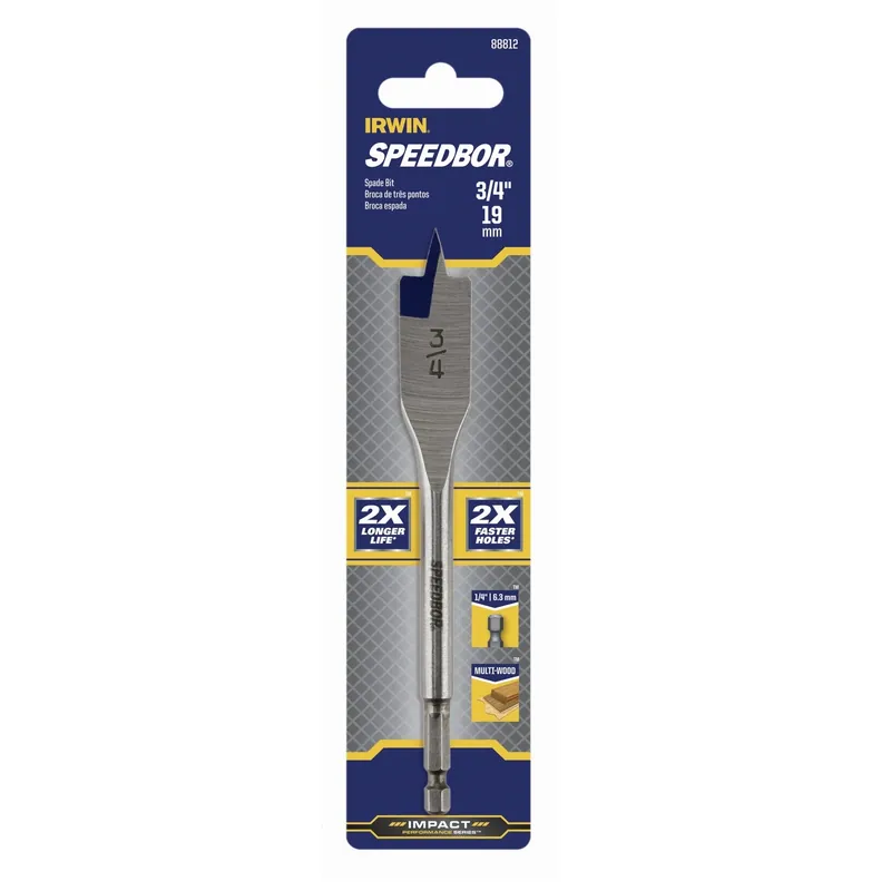 Speedbor Spade Drill Bit, 3/4 In.