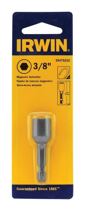3/8 In. Drive Steel Magnetic Nut Setter 1-7/8 In. Length Model Iwaf24238g