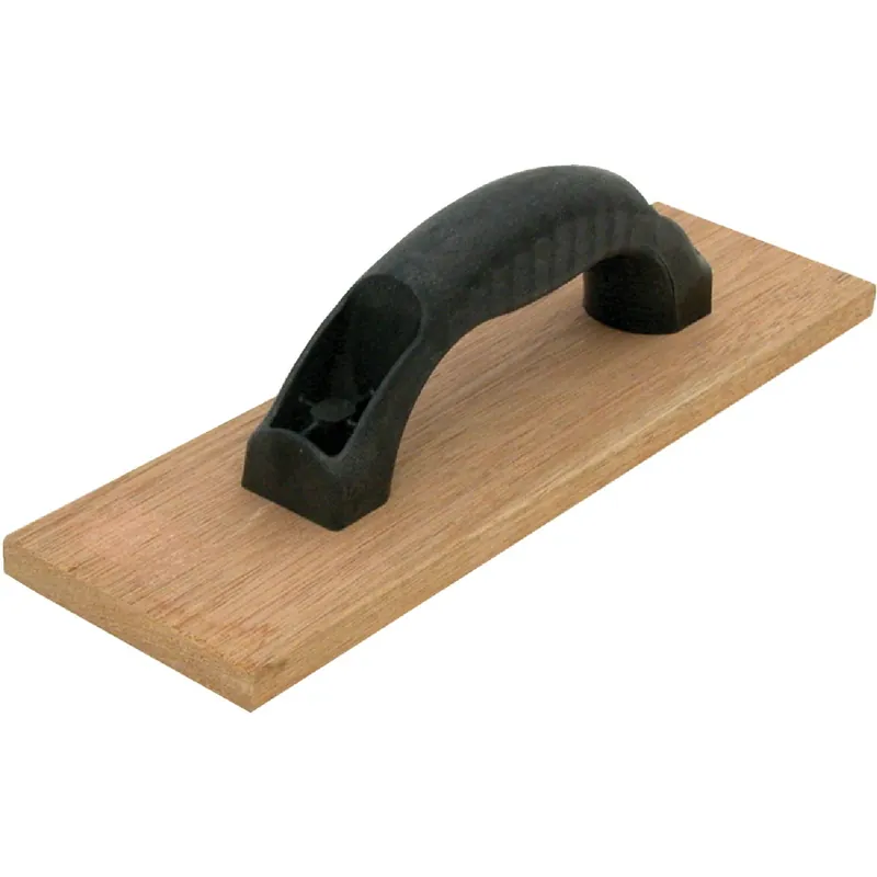 Mahogany Straight 18 In. Hand Float With Structural Foam Handle