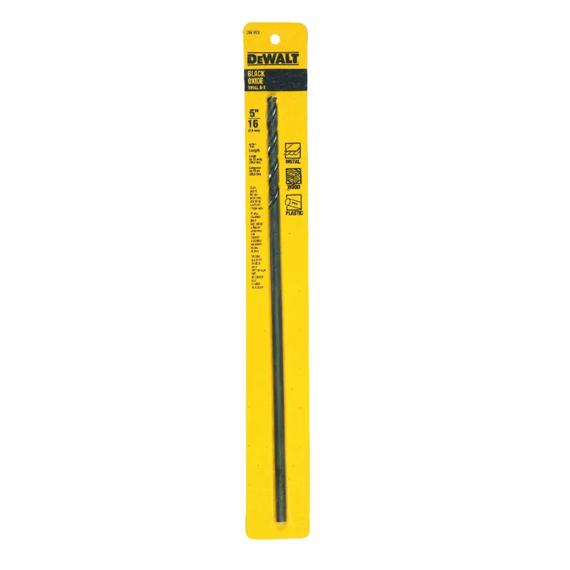 High-Speed Split-Point Steel Drill Bit, 5/16 X 12 In.