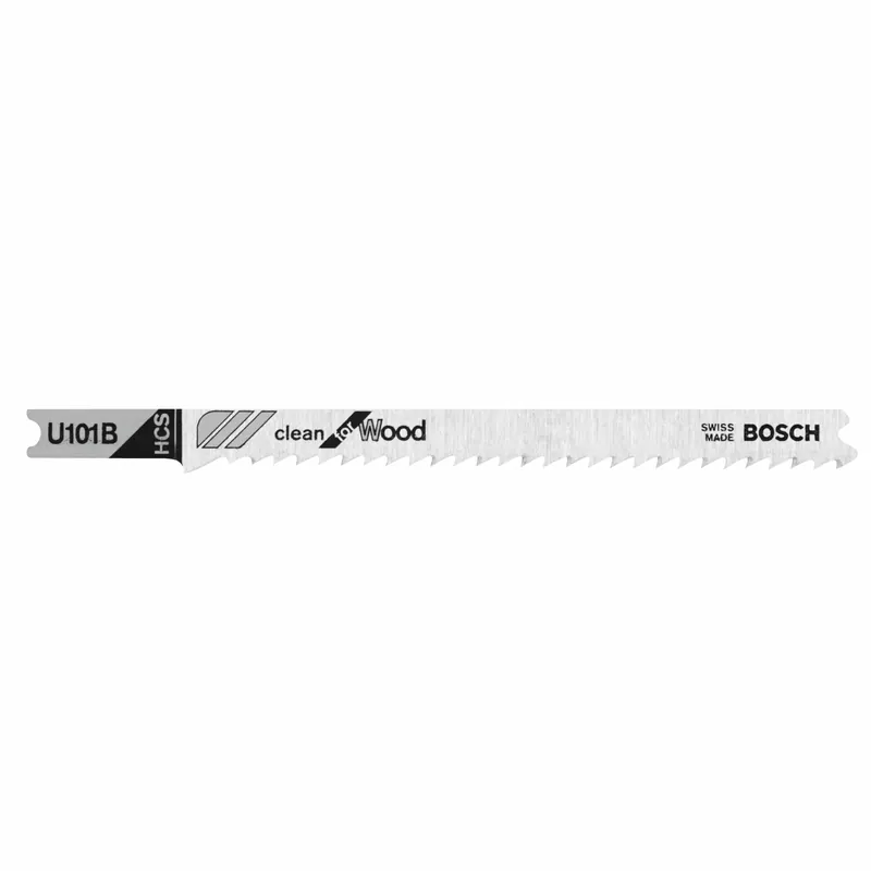 Bosch 3-5/8 In. High Carbon Steel U-Shank Jig Saw Blade 10 TPI 5 Pk