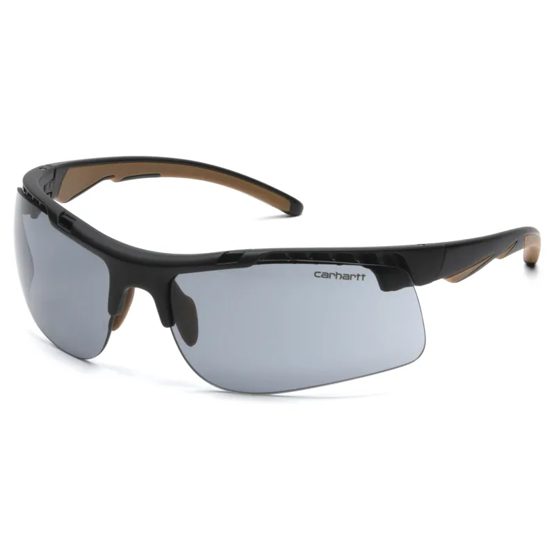 Rockwood Black Frame Safety Glasses With Gray Anti-fog Lenses Chb720dt