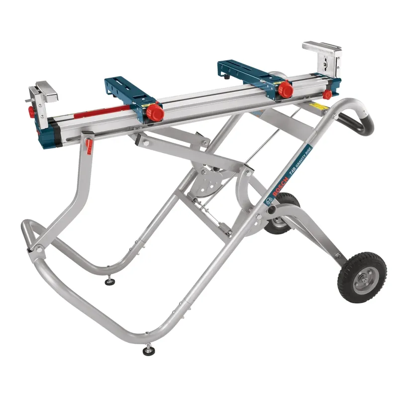 T4b Gravity-rise Miter Saw Stand With Wheels, 48.42 In H, 27-3/4 In W