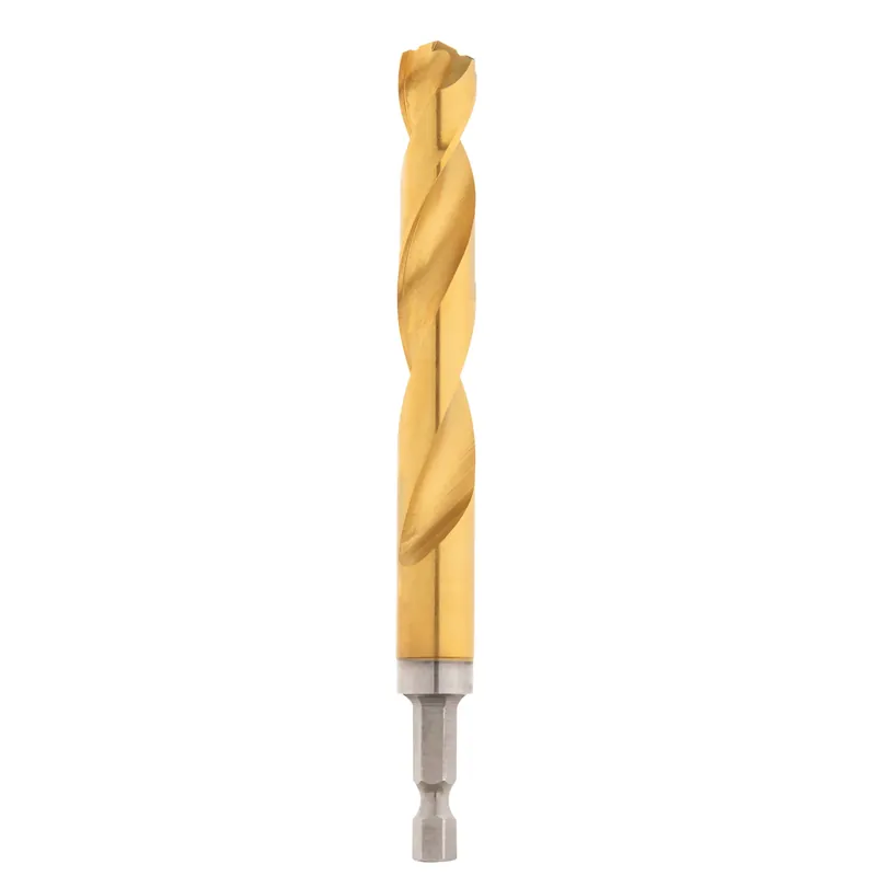 Shockwave Impact-Duty Titanium Drill Bit, 1/2 In.