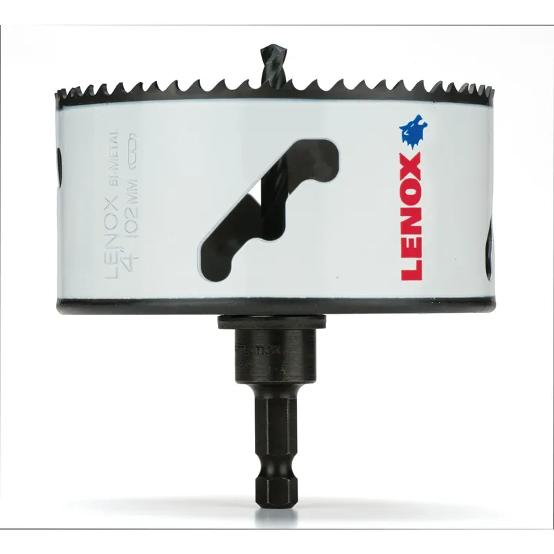 Speed Slot 4 In. Bi-metal Hole Saw With Arbor - Model 1773002