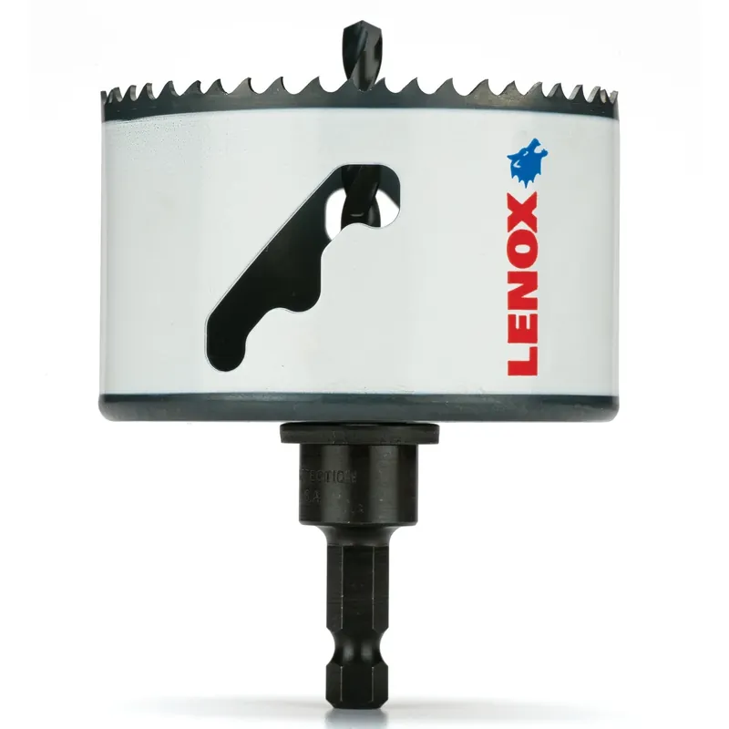 Speed Slot 3-1/2 In. Bi-metal Hole Saw With Arbor Included