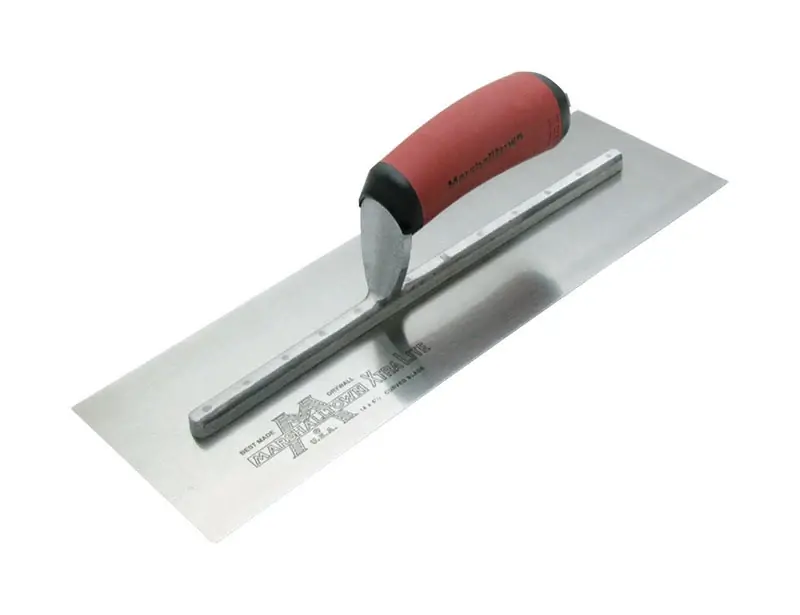 14 In. X 4-1/2 In. High Carbon Steel Drywall Trowel With Durasoft Handle
