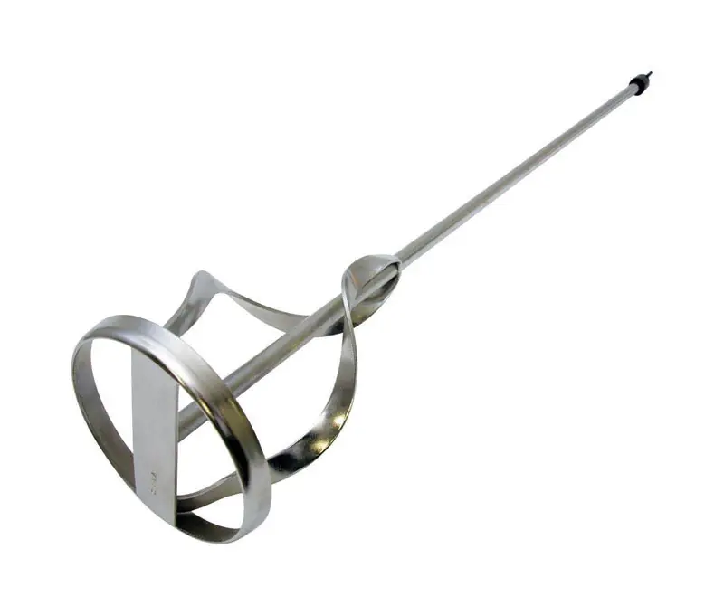 Steel Ribbon Mud Mixer 2 In. W X 16 In. L - Ideal For Paint And Drywall
