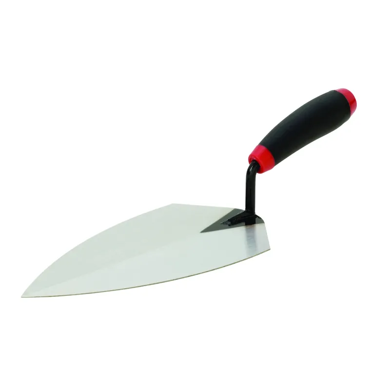 Hyde MaxxGrip 10 In. W X 15 In. L Carbon Steel Philadelphia Brick Trowel