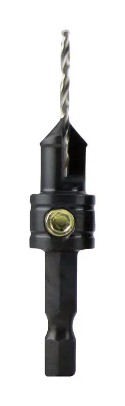 5/64 In. Steel Countersink Drill Bit With 1/4 In. Hex Shank