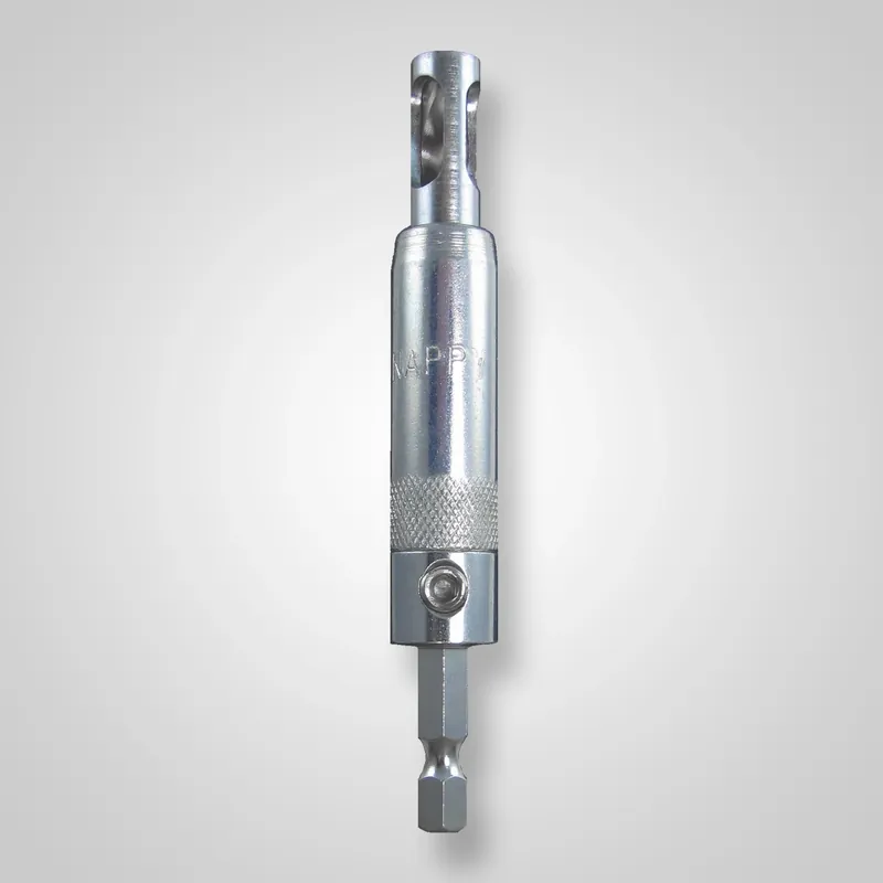 5 Mm Steel Shelf Pin Drill Guide With 1/4 In. Hex Shank