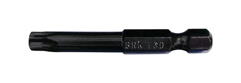 GRK Fasteners Star T30 X 2 In. L Power Bit Steel 2 Pc