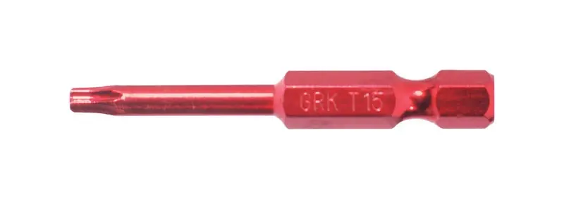 GRK Fasteners Star T15 X 2 In. L Power Bit Steel 2 Pc