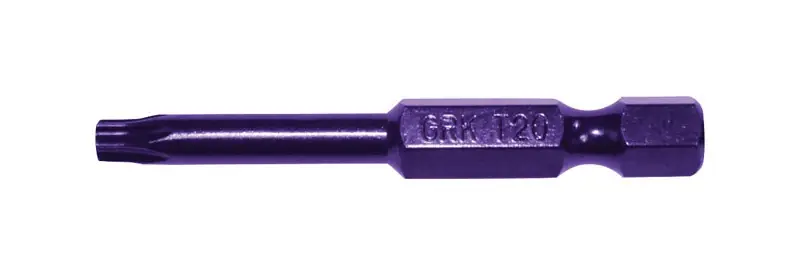 GRK Fasteners Star T20 X 2 In. L Power Bit Steel 2 Pc