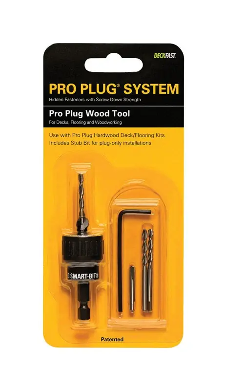 Pro Plug 8 Stainless Steel Countersinking And Counterboring Tool 5 Piece Set
