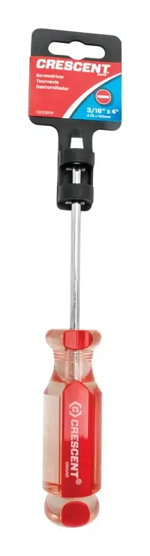 3/16 In. X 4 In. L Cabinet Screwdriver With Magnetic Tip
