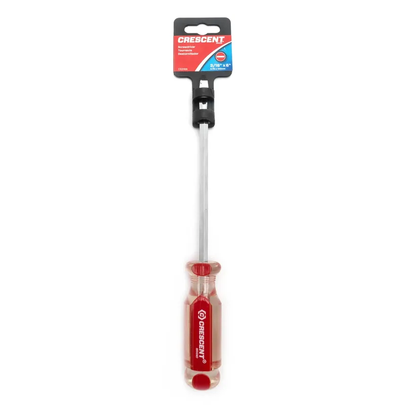 3/16 In. X 6 In. L Slotted Screwdriver With Magnetic Tip