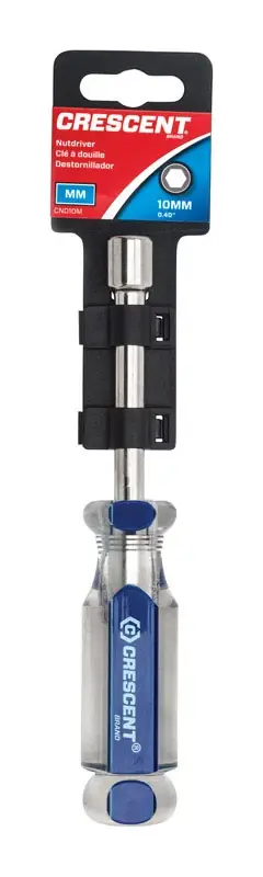 10 Mm Metric Tri-lobe Nut Driver 6.75 In. Long Carbon Steel