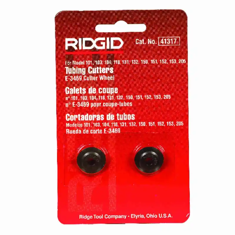 RIDGID Replacement Cutter Wheel Black 2 Pc