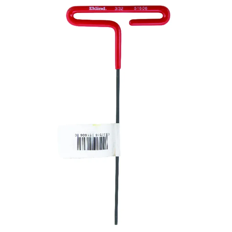 3/32 In. 6 In. Cushion-grip T-handle Hex Key - Model 51606