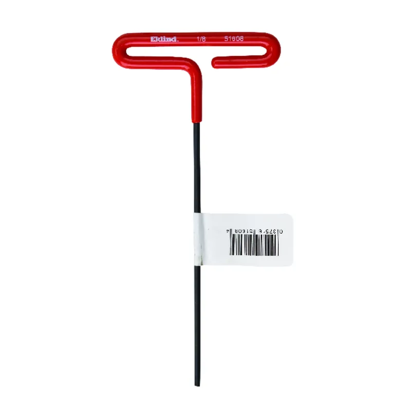1/8 In. 6 In. Cushion-grip T-handle Hex Key - Model 51608