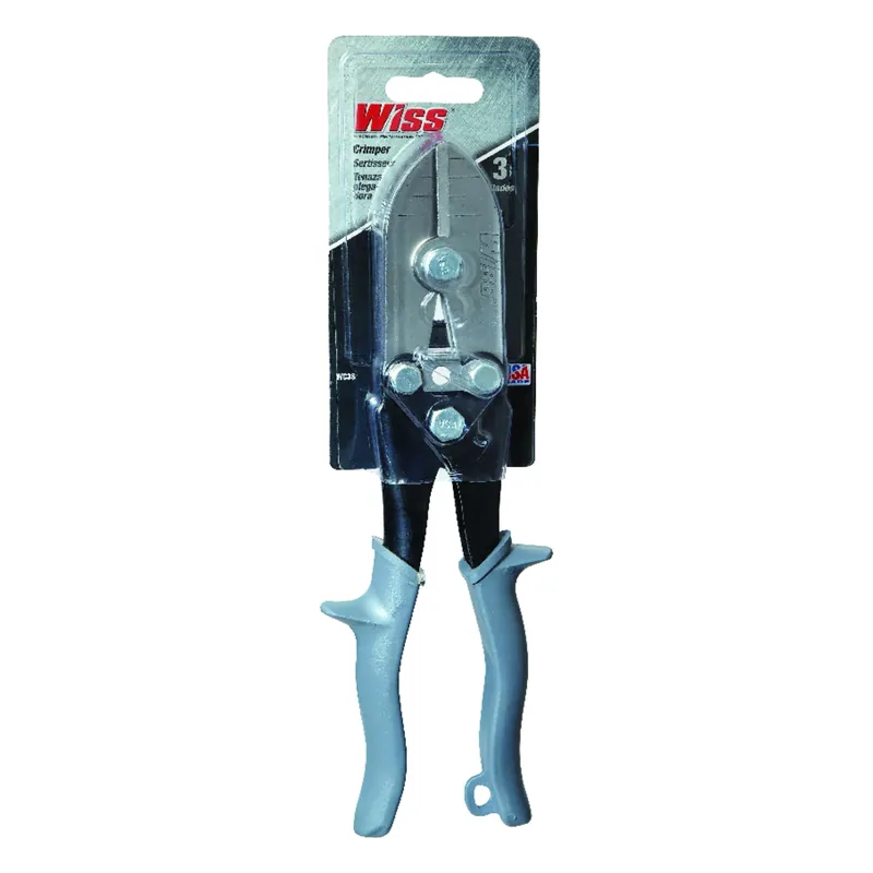 Crescent Wiss 9-3/4 In. HVAC Hand Crimper Red 1 Pk