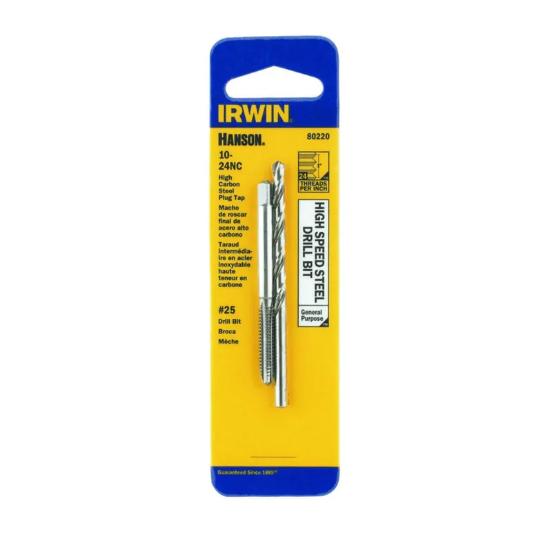 Tap & Drill Set, National Course Thread, 10 X 24