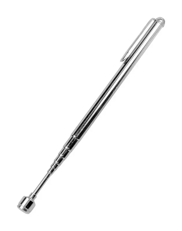 Performance Tool 18-1/2 In. L X 0.60 In. W Silver Magnetic Pick-Up Tool 3 Lb. Pull 12 Pc