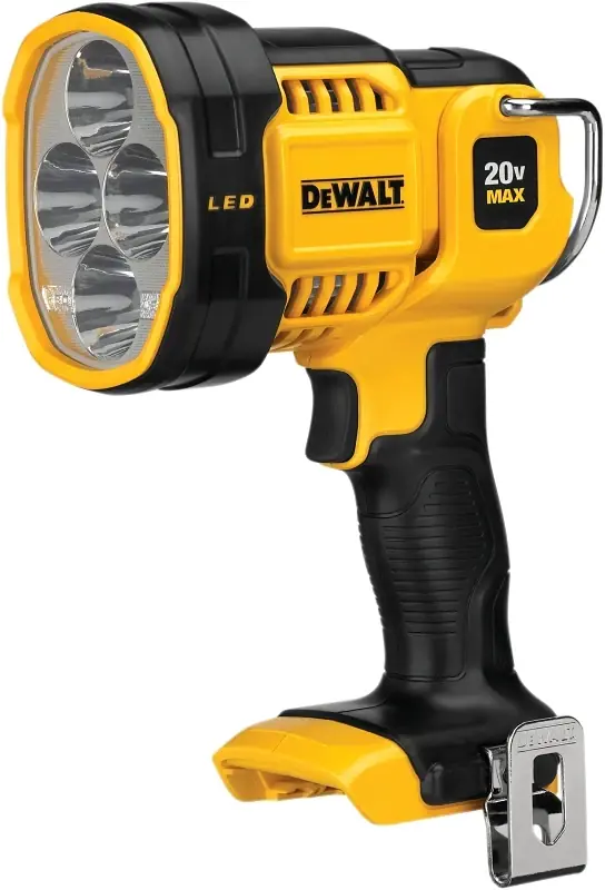 Max Cordless Jobsite Spotlight, 20-Volt Lithium Ion Battery, LIGHT ONLY
