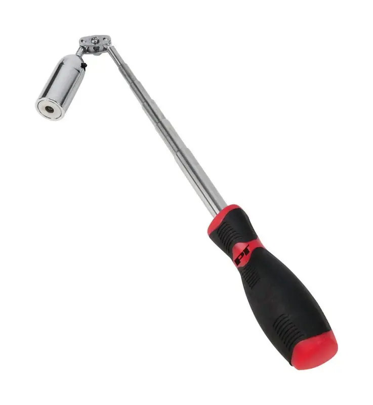 Performance Tool 28-1/2 In. L X 2.80 In. W Silver Magnetic Pick-Up Tool 8 Lb. Pull 1 Pk