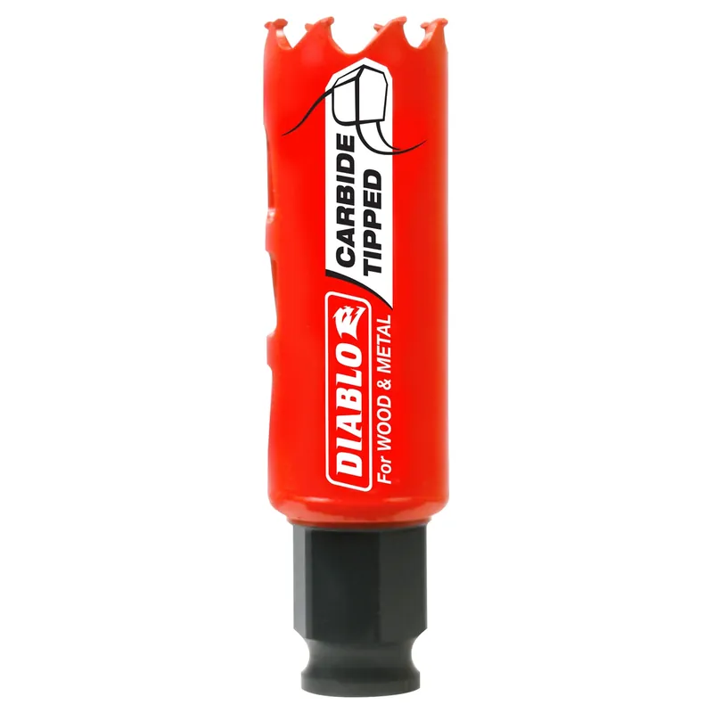 Hole Saw, Carbide-Tipped, 1 X 2-3/8-In.