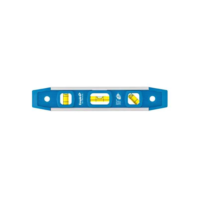 9 Inch Aluminum Magnetic Torpedo Level With 3 Vials - Model 581-9