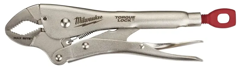 Milwaukee Torque Lock 10 In. Forged Alloy Steel Curved Jaw Pliers