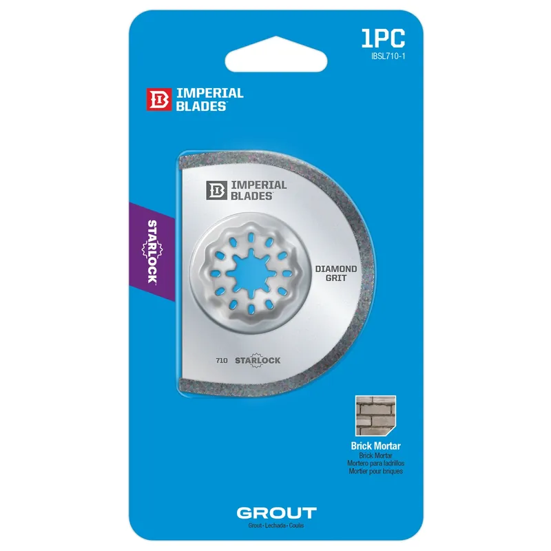 Imperial Blades Starlock 2-3/8 In. L Diamond Grit Segmented Semi-Circle Segment Blade 1 Pk