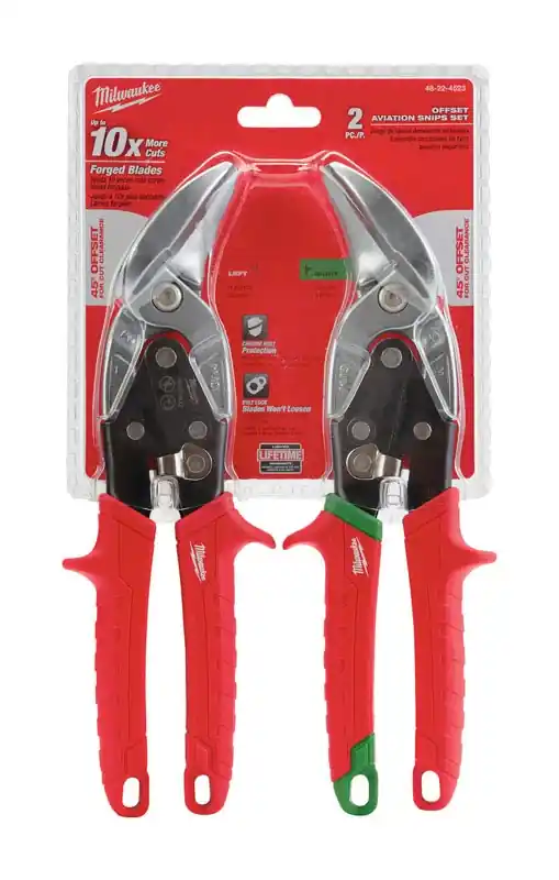 Offset Aviation Snip Set (2-Piece)