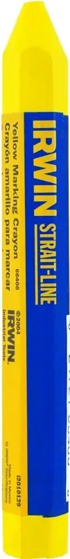 Irwin Strait-Line 4 Oz Standard Marking Chalk Yellow 1 Pk